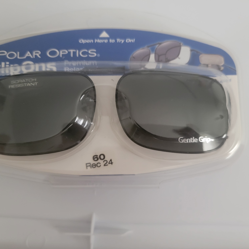 Clip-On Sunglasses with Polarized Lenses